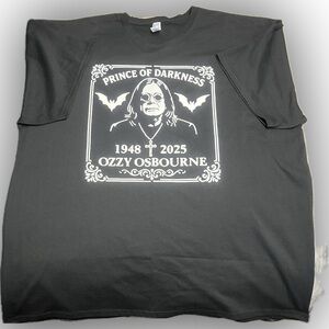PRINCE OF DARKNESS OZZY OSBOURNE T-SHIRT
 (UNISEX)